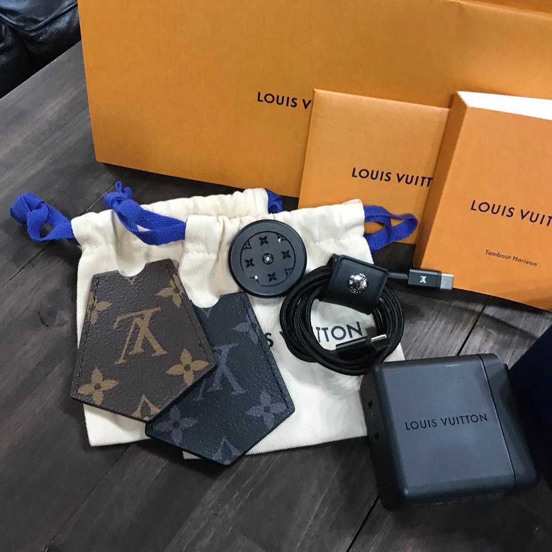 ルイヴィトン タンブール ホライゾン ステンレス ライトアップ C005495