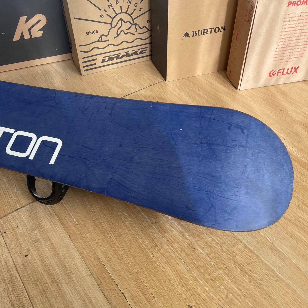 BURTON　バートン　スノーボードセット　CUSTOMバインディング付