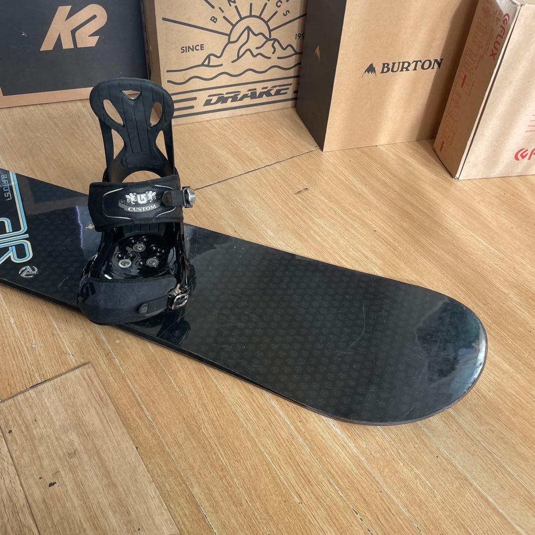 BURTON　バートン　スノーボードセット　CUSTOMバインディング付