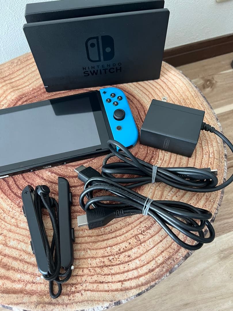 訳ありNintendo Switch ニンテンドースイッチ本体グレー/ブルー