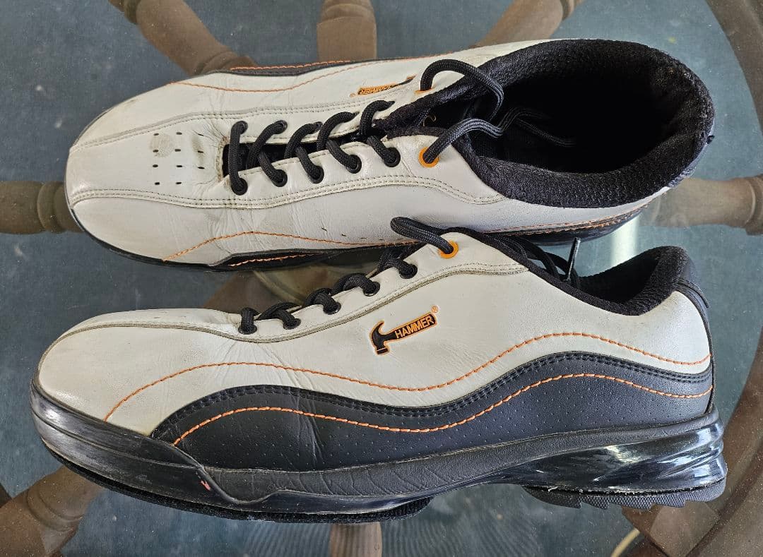 Hammer ボウリングシューズ ホワイト/ブラック　US10