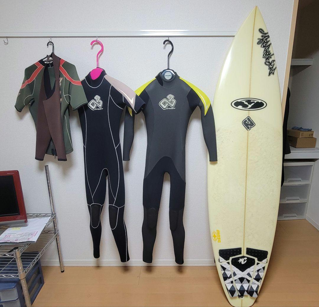 soma　サーフボード　ウェア3着　※直接手渡しのみ