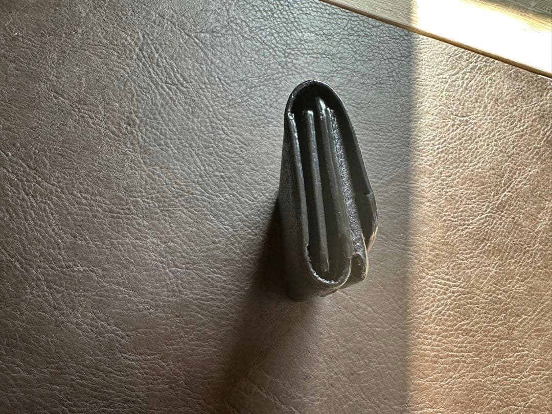 メゾンエスボンド Maison Standards ブラック 三つ折り財布