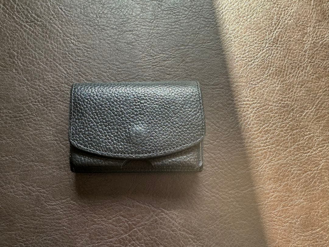 メゾンエスボンド Maison Standards ブラック 三つ折り財布