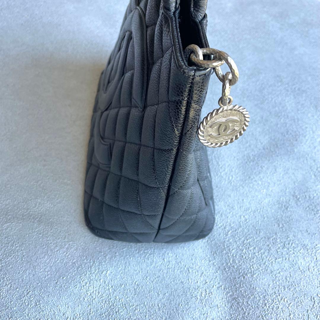 CHANEL 復刻トート キャビアスキン ブラック 保存袋　美品