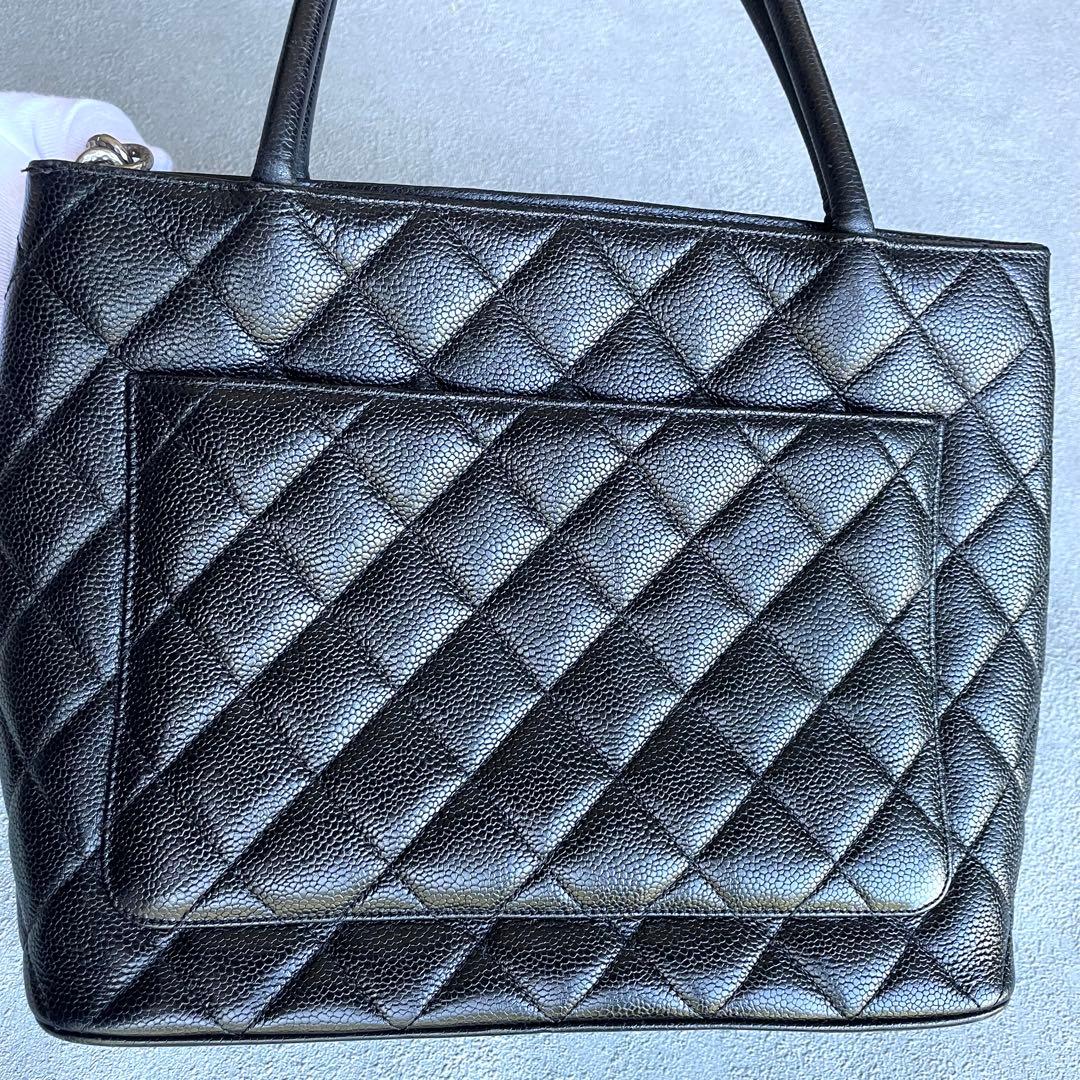 CHANEL 復刻トート キャビアスキン ブラック 保存袋　美品