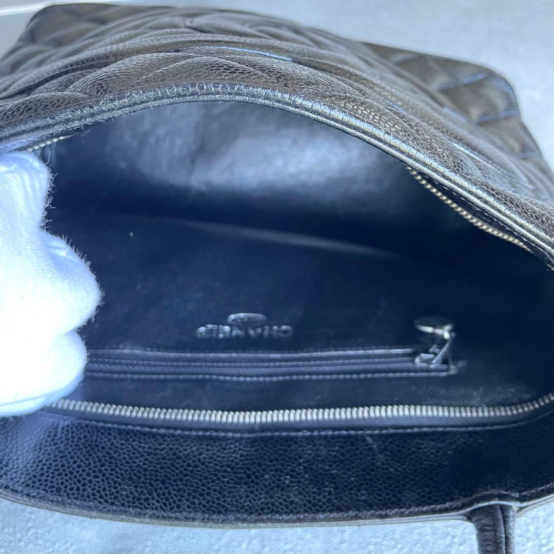 CHANEL 復刻トート キャビアスキン ブラック 保存袋　美品