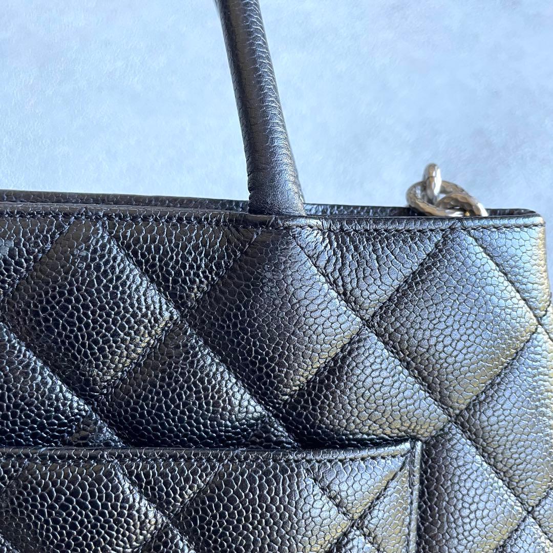 CHANEL 復刻トート キャビアスキン ブラック 保存袋　美品