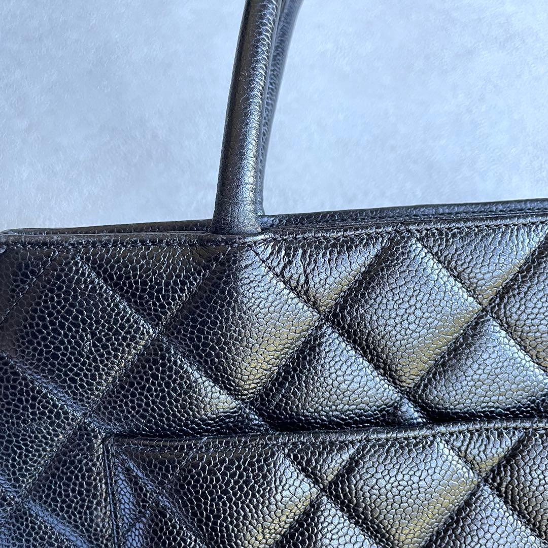 CHANEL 復刻トート キャビアスキン ブラック 保存袋　美品