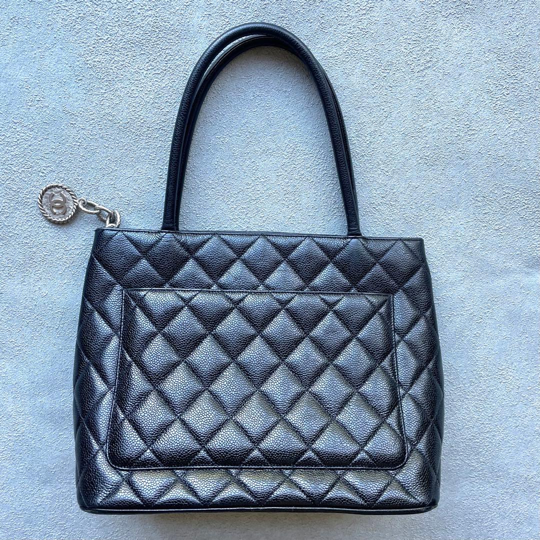 CHANEL 復刻トート キャビアスキン ブラック 保存袋　美品