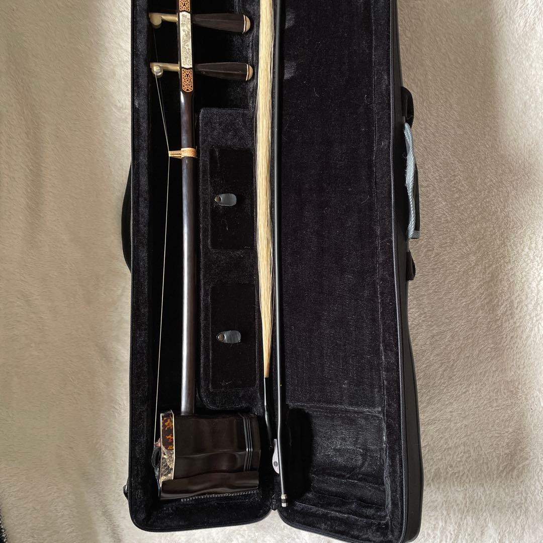 蘇州黒檀機械軸高級二胡