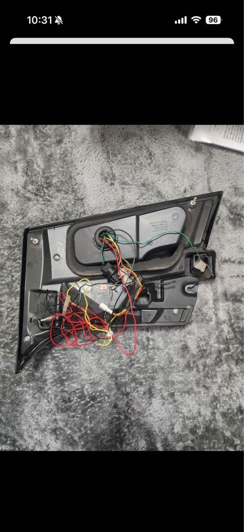 30 VELLFIRE / ALPHARD ファイバーLEDテールランプ