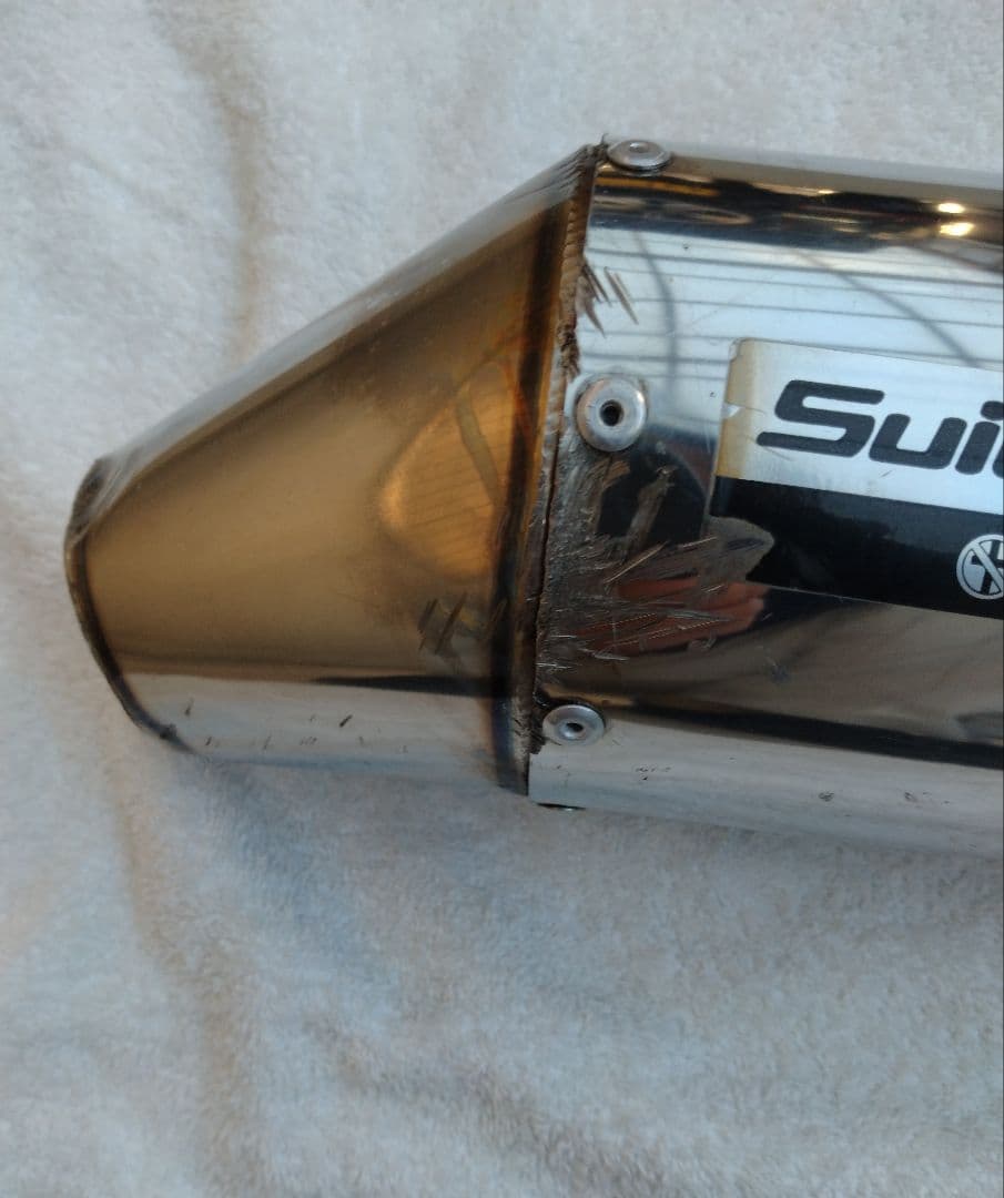 dトラッカー ロケッツマフラー　カチアゲ