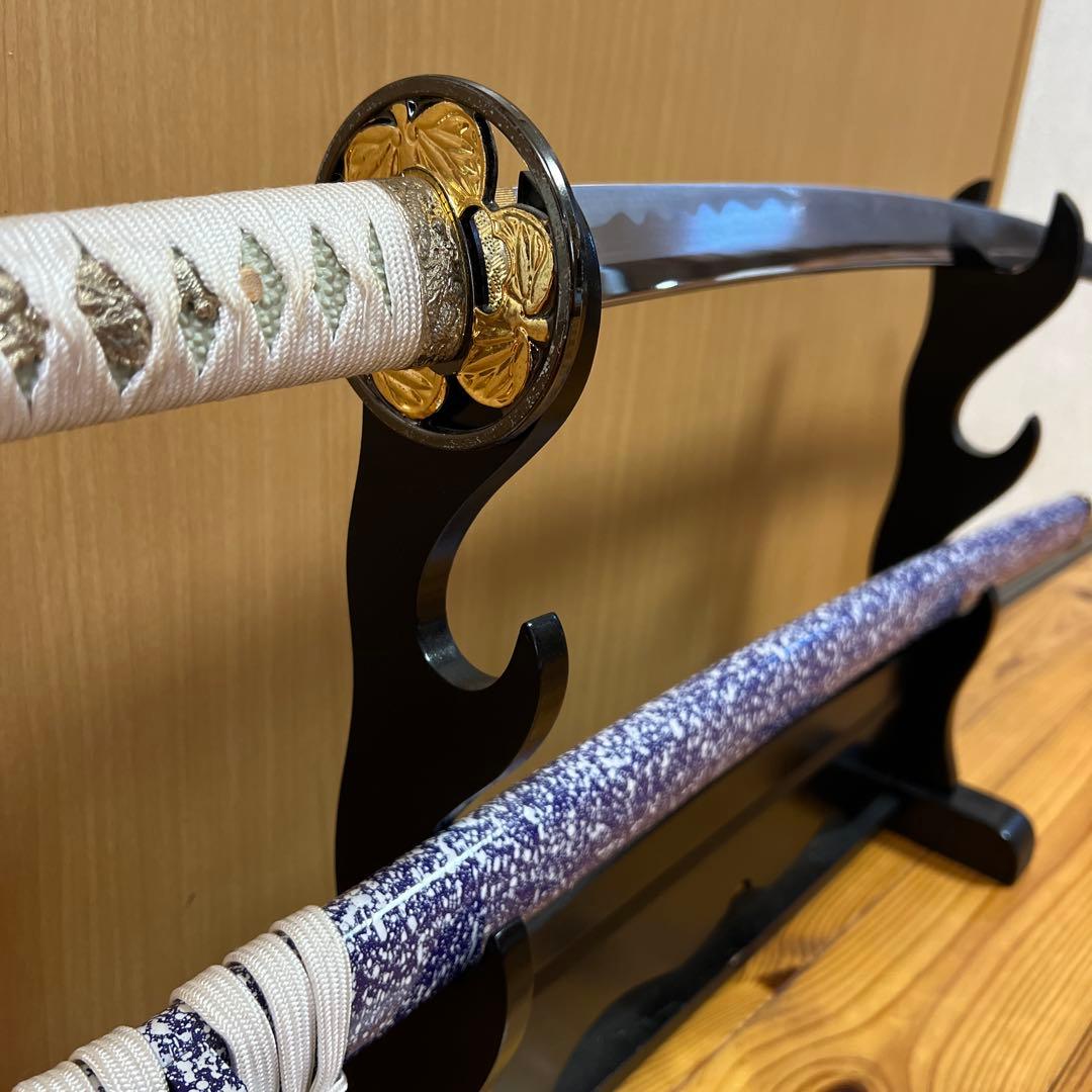 戦国武将 徳川拵え 葵鍔 大刀 模造刀 模擬刀　徳川将軍家 三葉葵