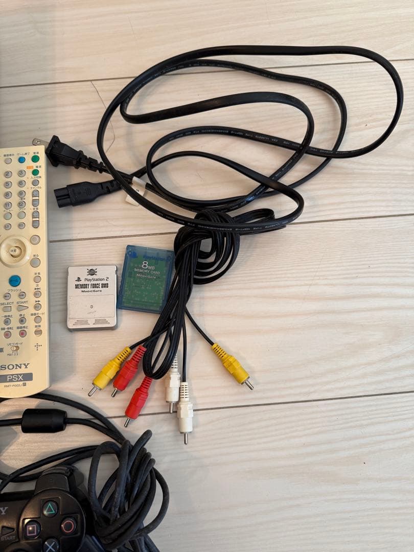 Sony PSX 本体 + コントローラー + リモコン + メモリーカード等