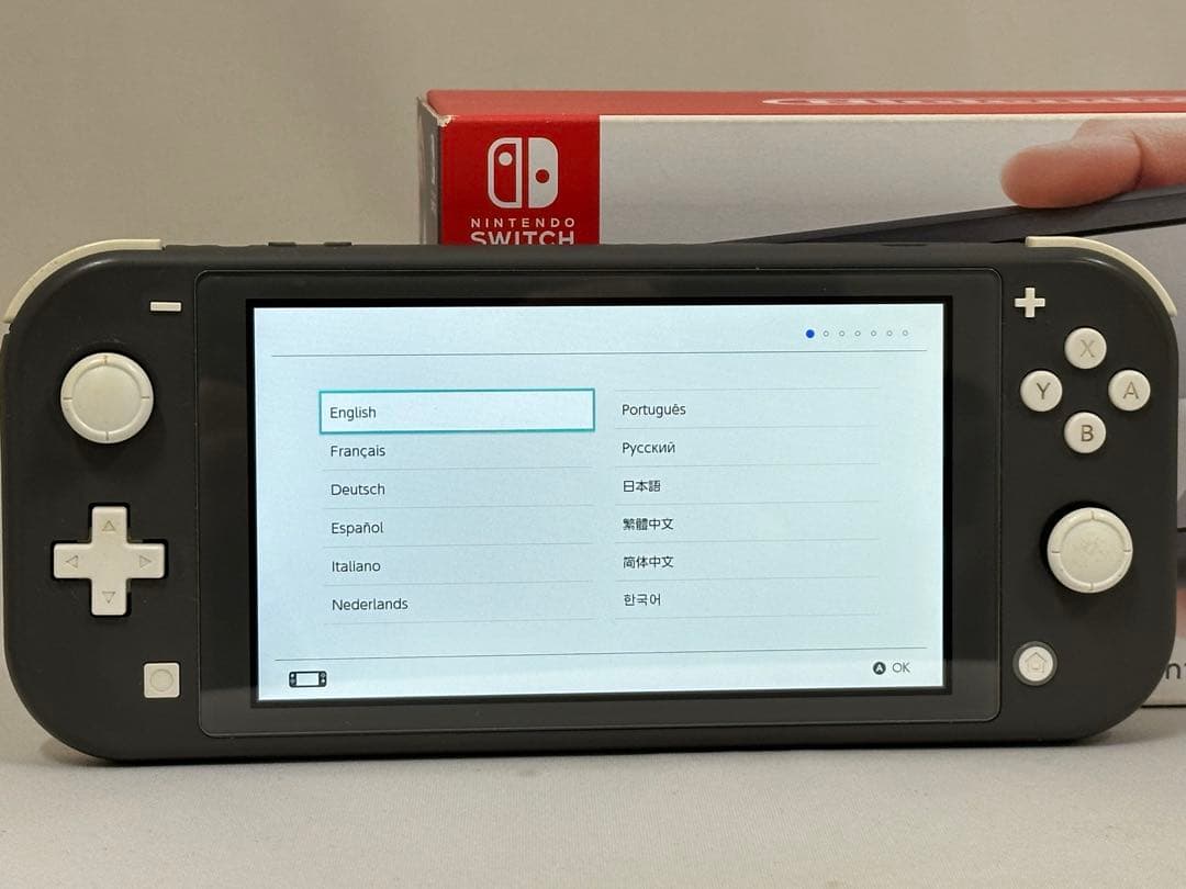 Nintendo Switch light グレー 本体