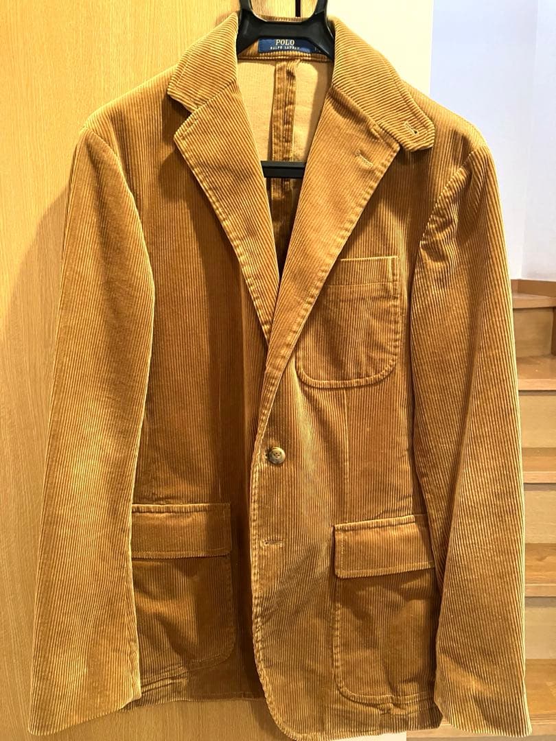 プレッピーなラルフローレン ralph laurenコーデュロイジャケット