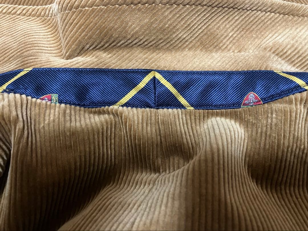 プレッピーなラルフローレン ralph laurenコーデュロイジャケット