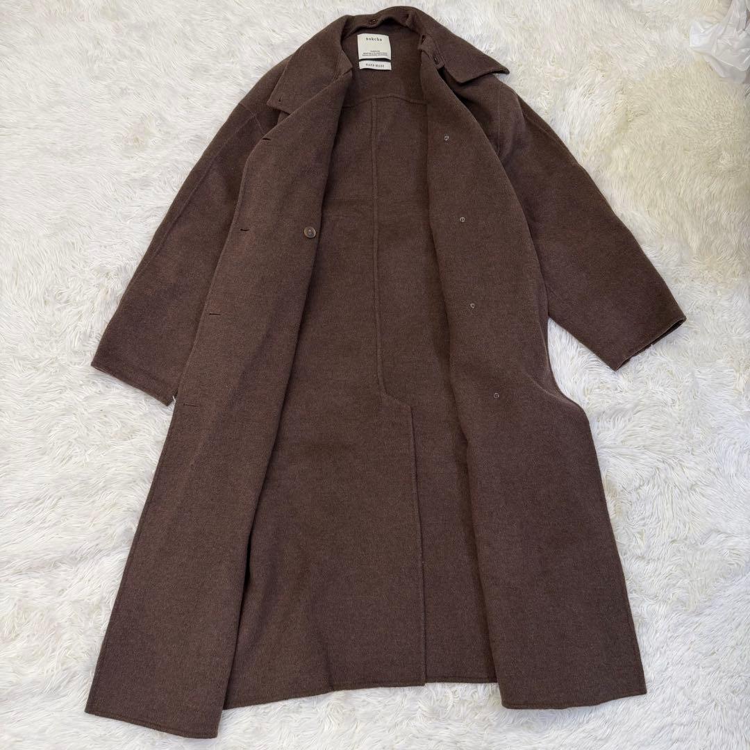 ジャケット・アウター nokcha original HAND MADE long coat moca