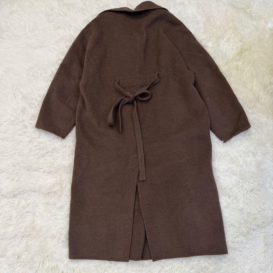 ジャケット・アウター nokcha original HAND MADE long coat moca