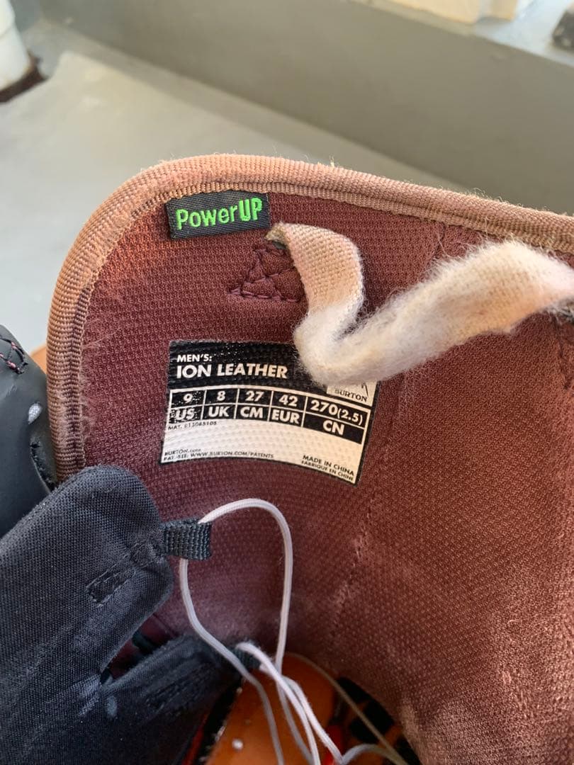 BURTON ION leather 平野歩夢 アイオン バートン 27.0cm