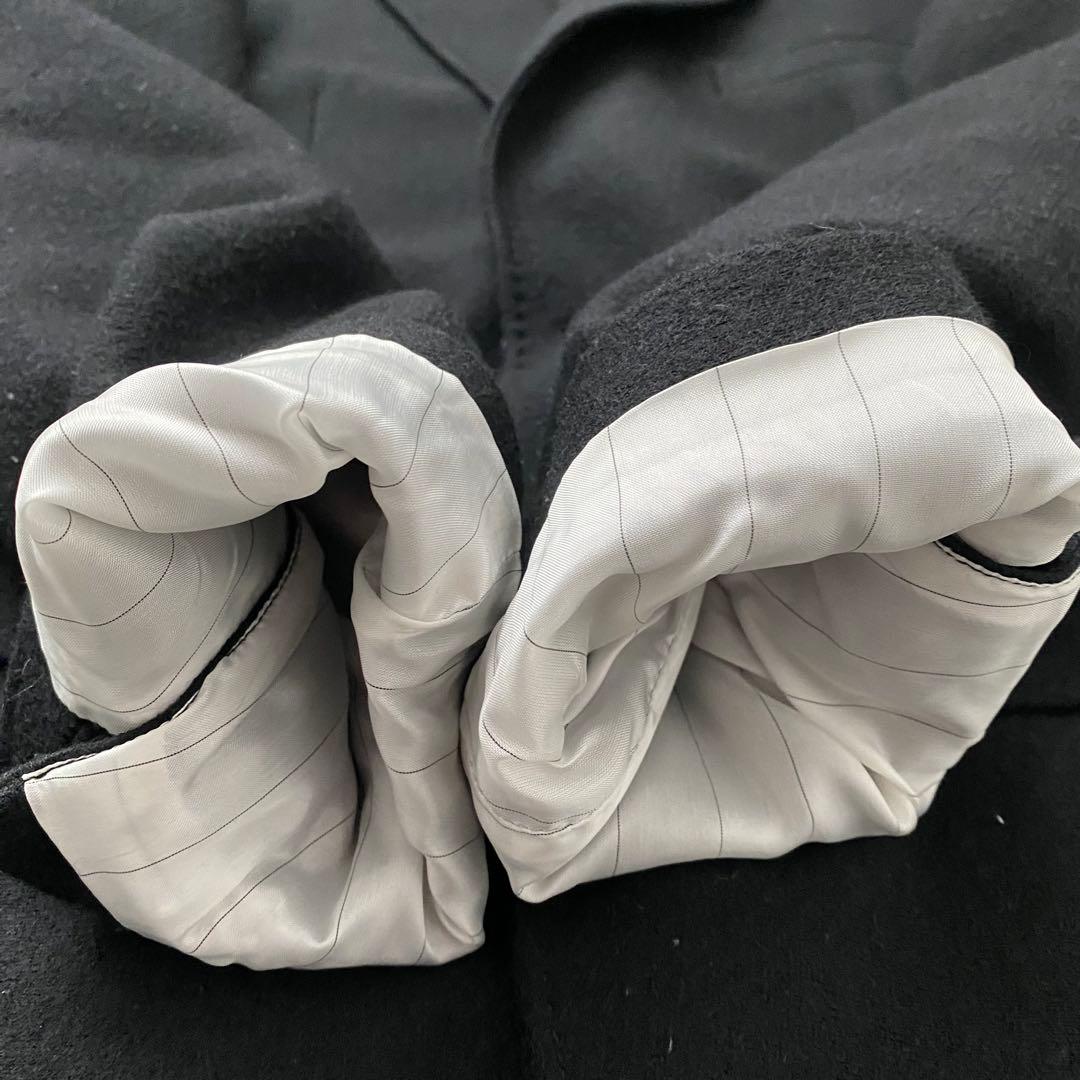 【希少】 ドルチェ＆ガッバーナ アンコンジャケット 銀ボタン ブラック ウール