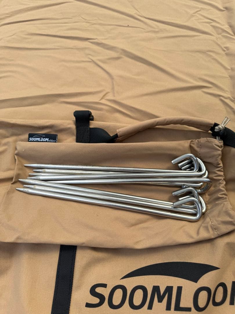 おまけ付き SOOMLOOM スームルーム ポリコットン TC 焚き火