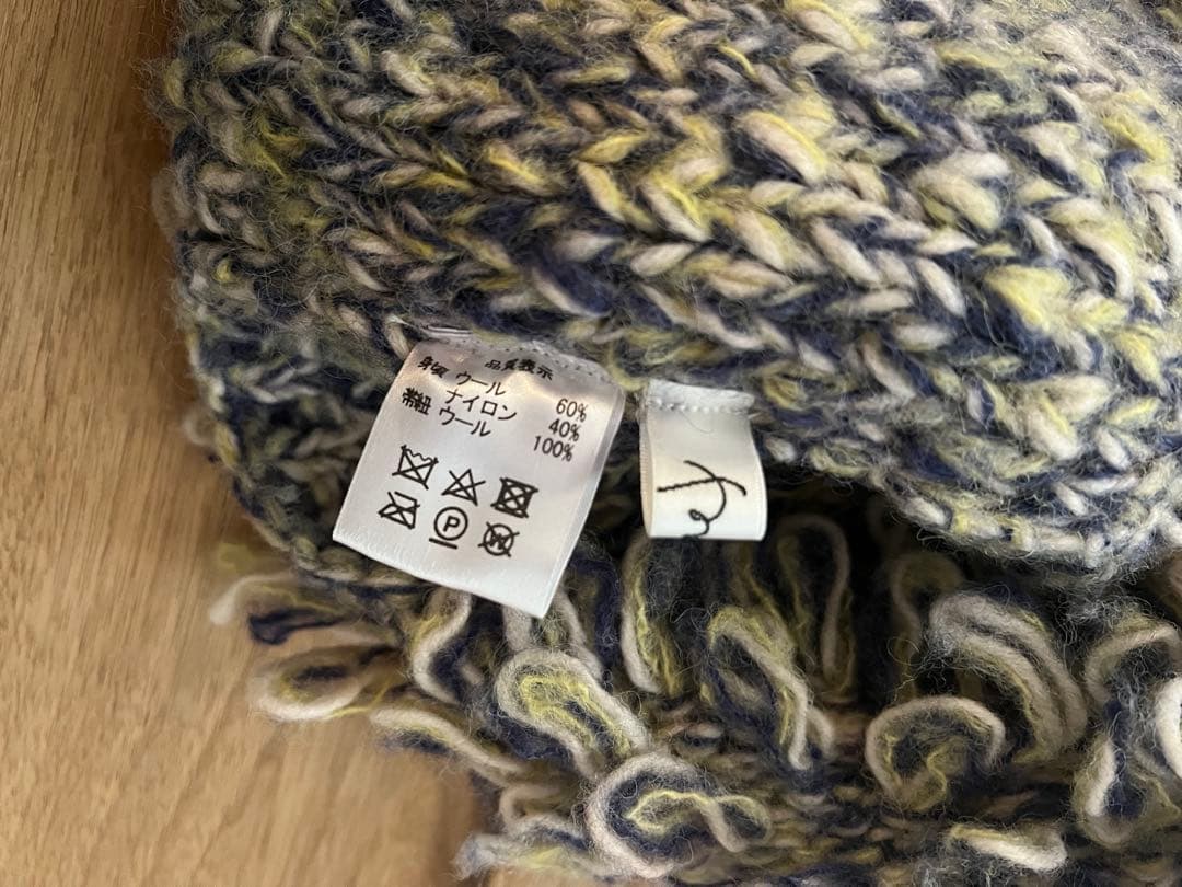 お値下げ不可/池田泉さんPUR loop hand knit top ビスチェ