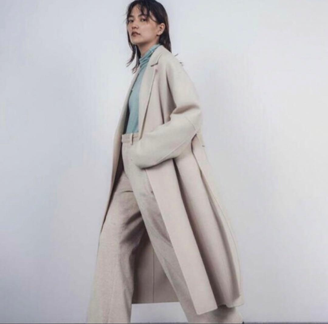 テーラーリバーコート　サイズ1 ivory