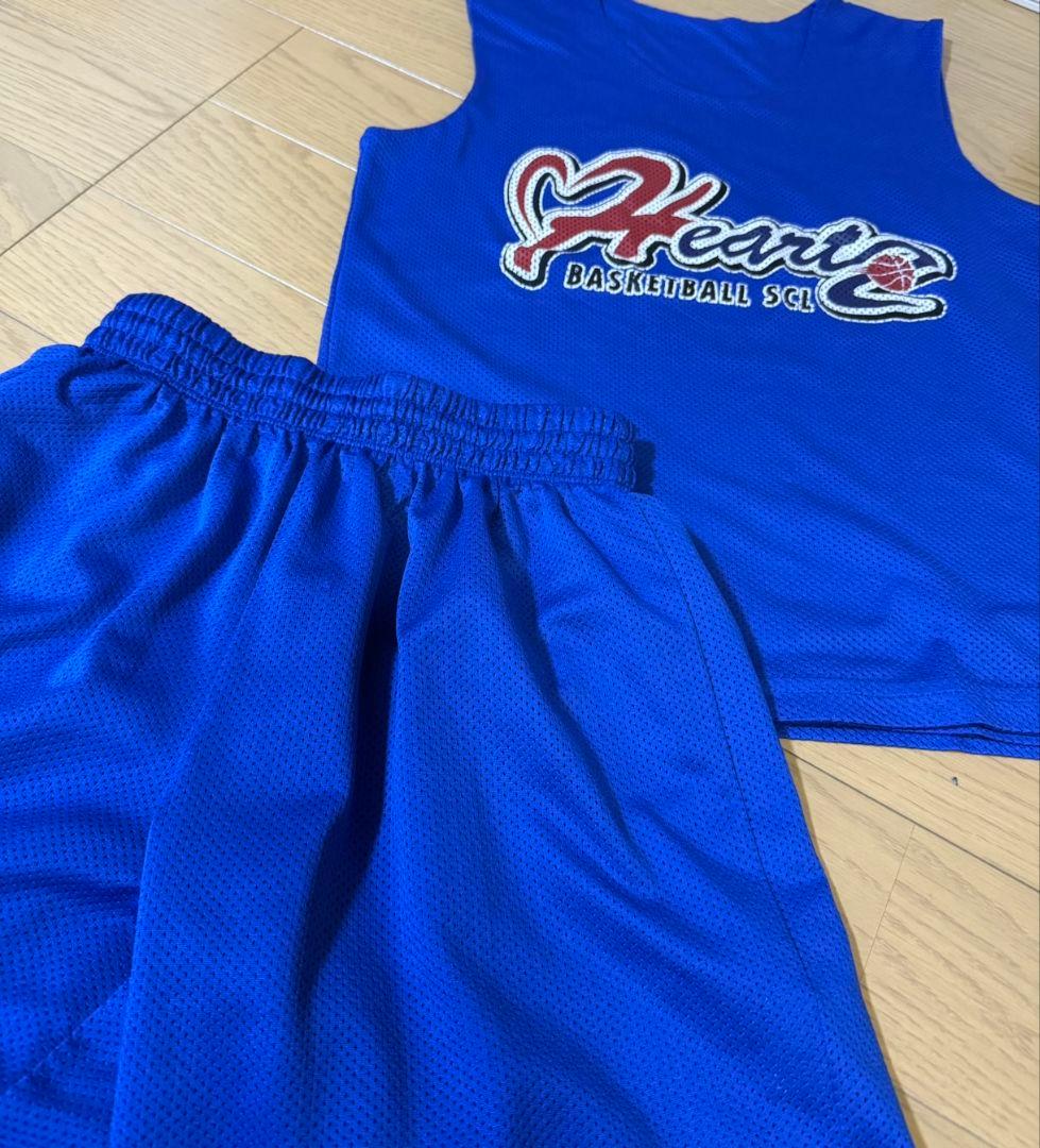 ハーツバスケットボールスクール　ユニフォームセット サイズ160センチ