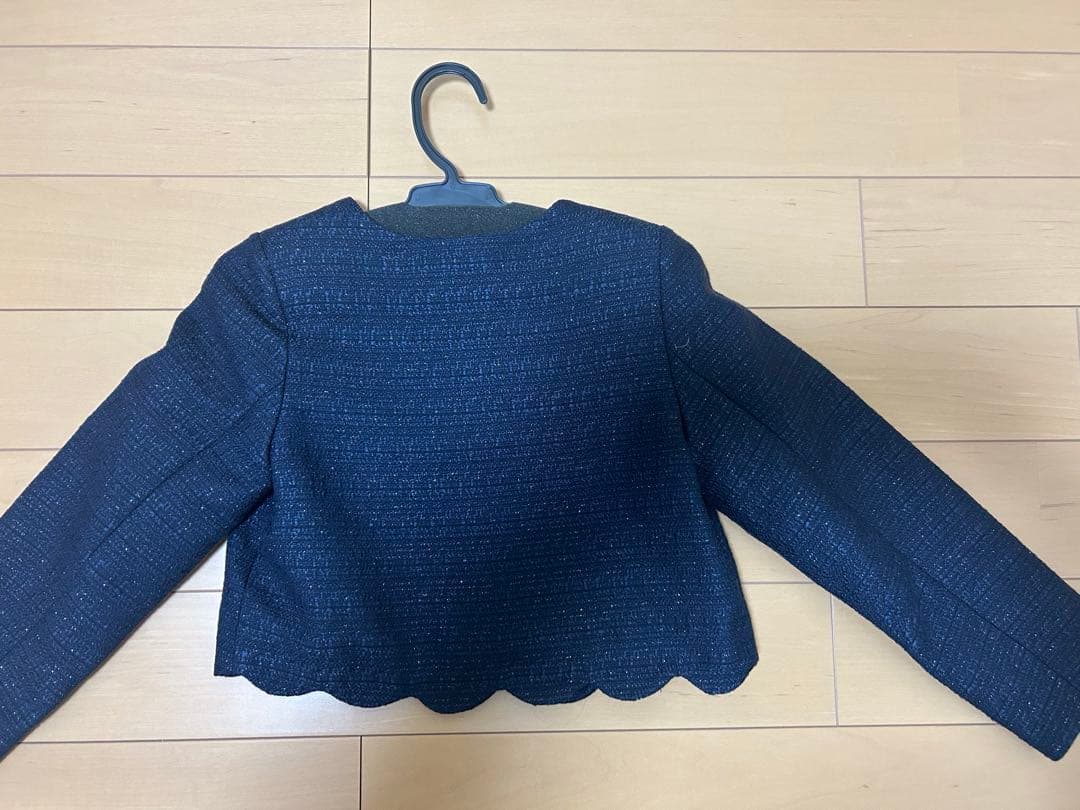 ANNA SUI mini　アナスイミニ セレモニーツイードスカラジャケット