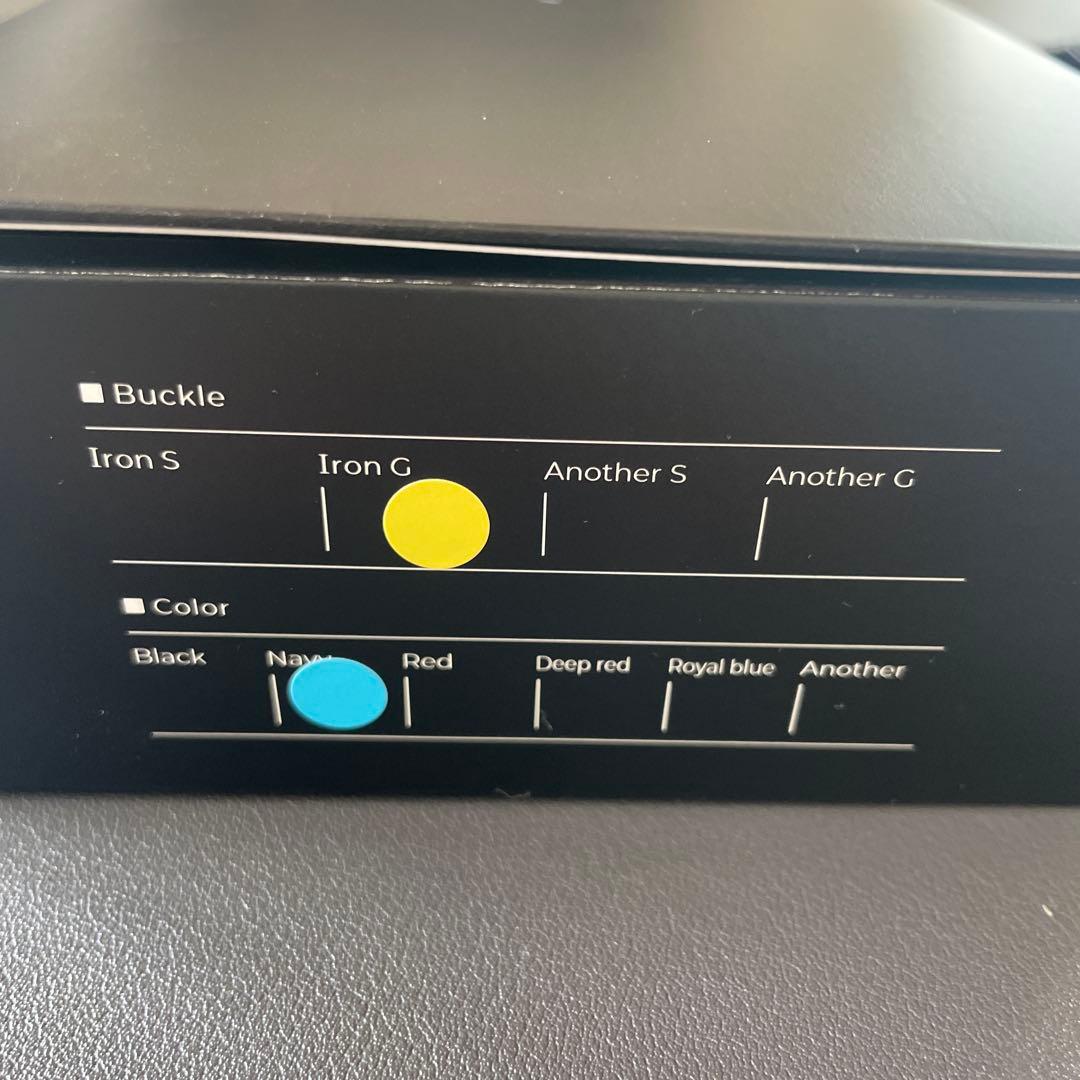 野球ベルト　コアエナジーネイビー