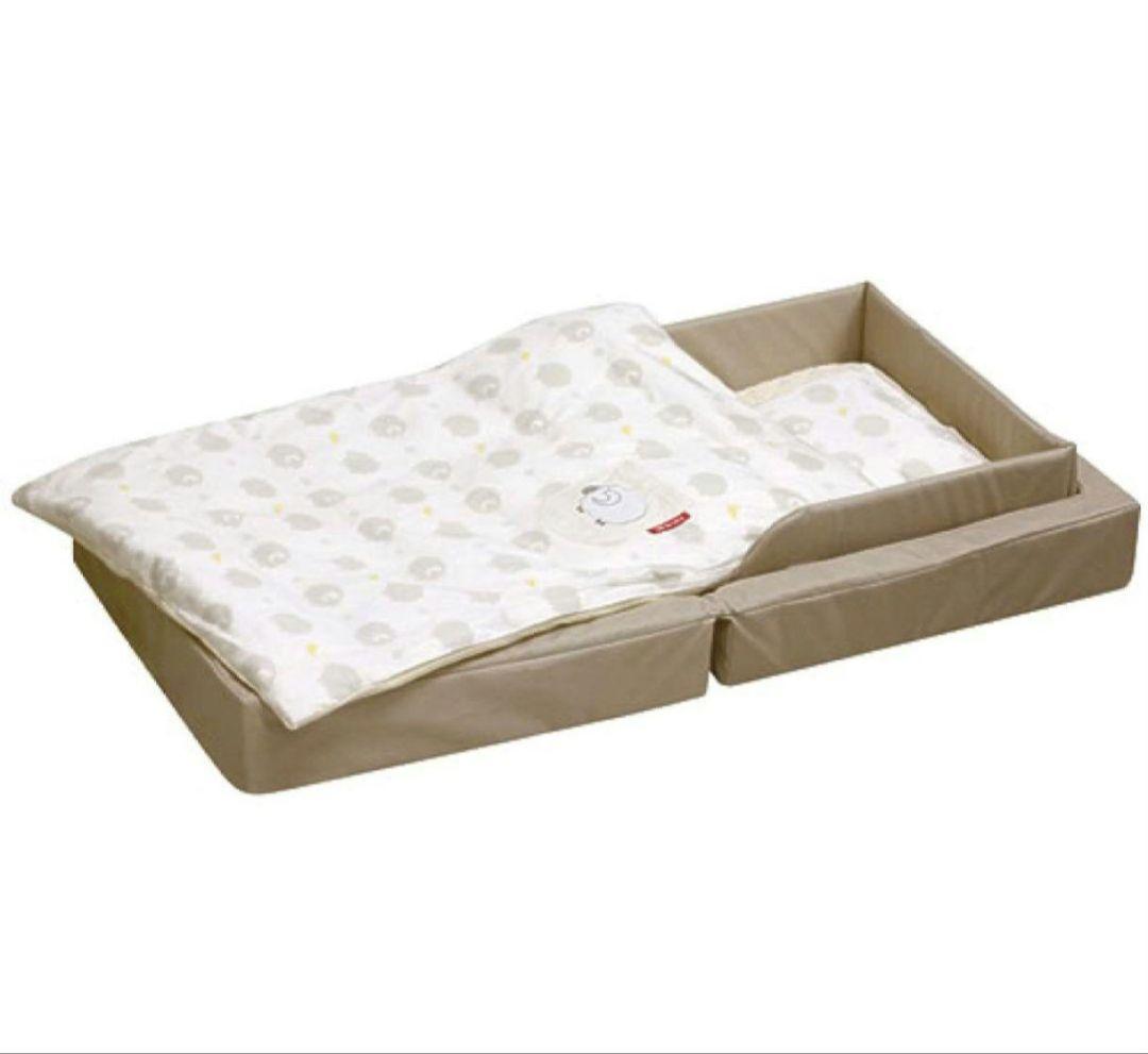 ラージ ベージュ ファルスカ コンパクトベッドフィットL 新品 9点セット