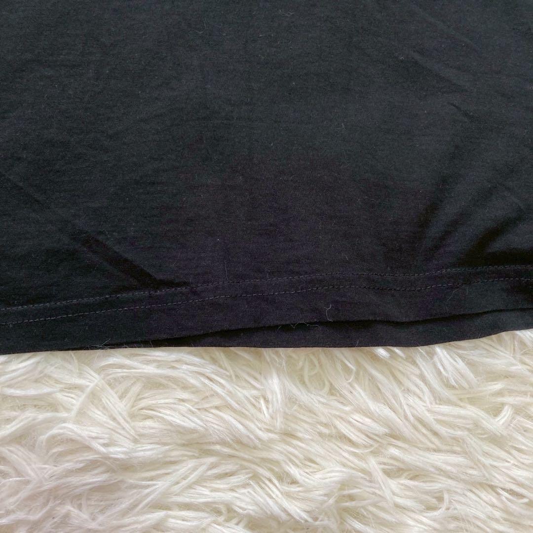 CELINE ロゴTシャツ ブラック M カジュアル キレイめ 着回し 上品