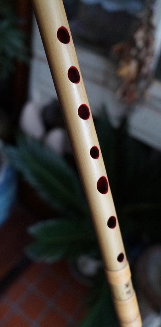 篠笛・蘭照・唄もの・八本調子・美品・竹笛・横笛・和笛・和楽器・七穴