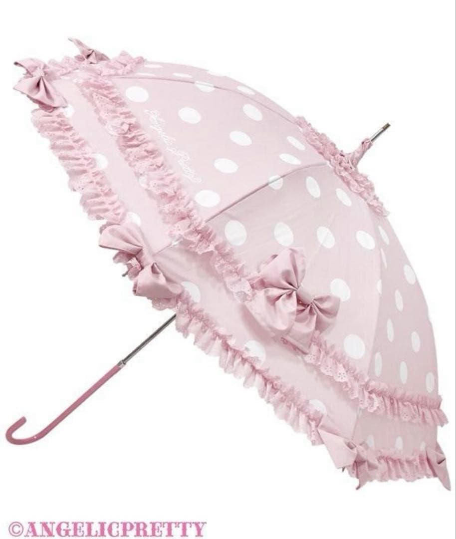 Angelic Pretty Sweet Dotアンブレラ ピンク