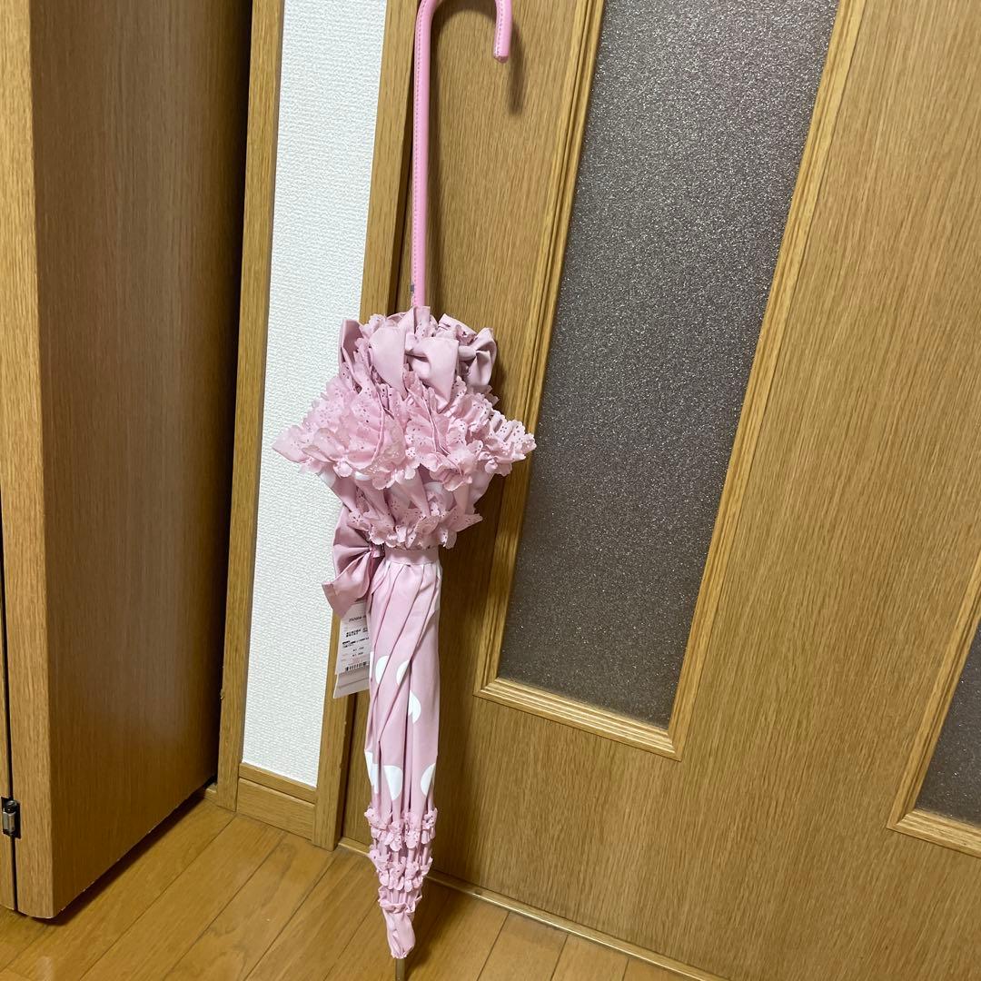 Angelic Pretty Sweet Dotアンブレラ ピンク