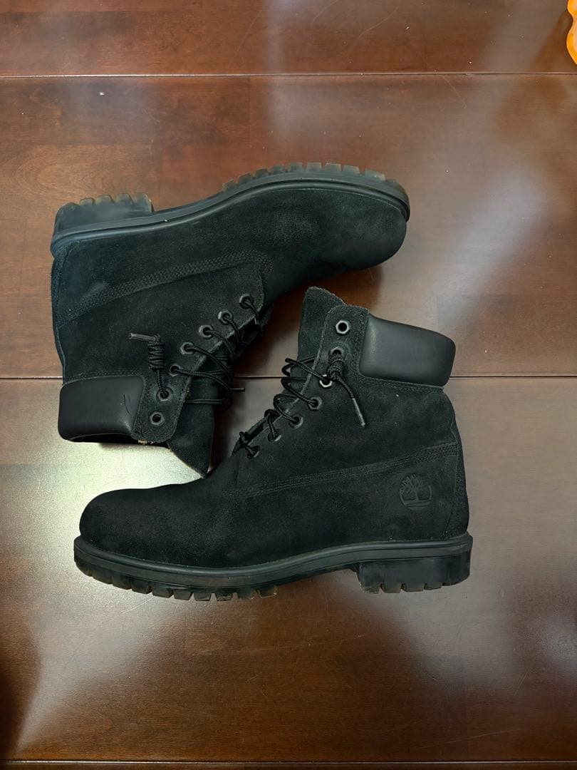 ブラック スエード ブーツ US 8 Timberland