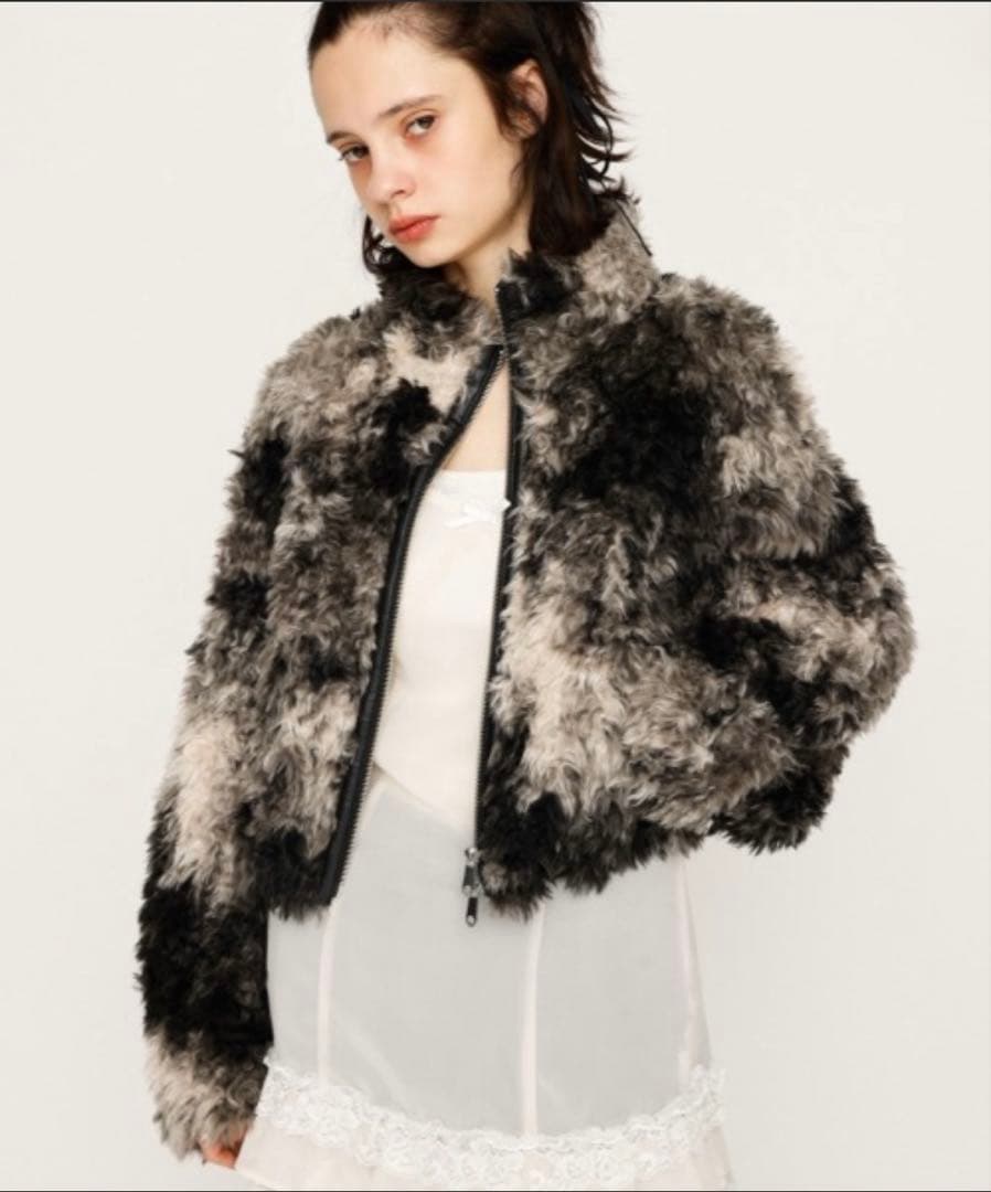 CURLED BOA BZ カールド ボア ブルゾンSLY ファーコートアウター