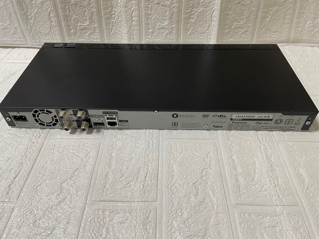 Panasonic DMR-BRW2060 ブルーレイレコーダー 動作品