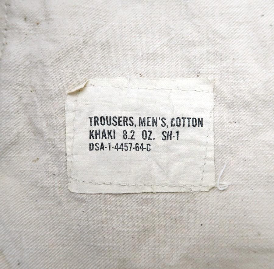 極美 W31 米軍実物 60s ARMY チノパン ベトナム戦争 ③