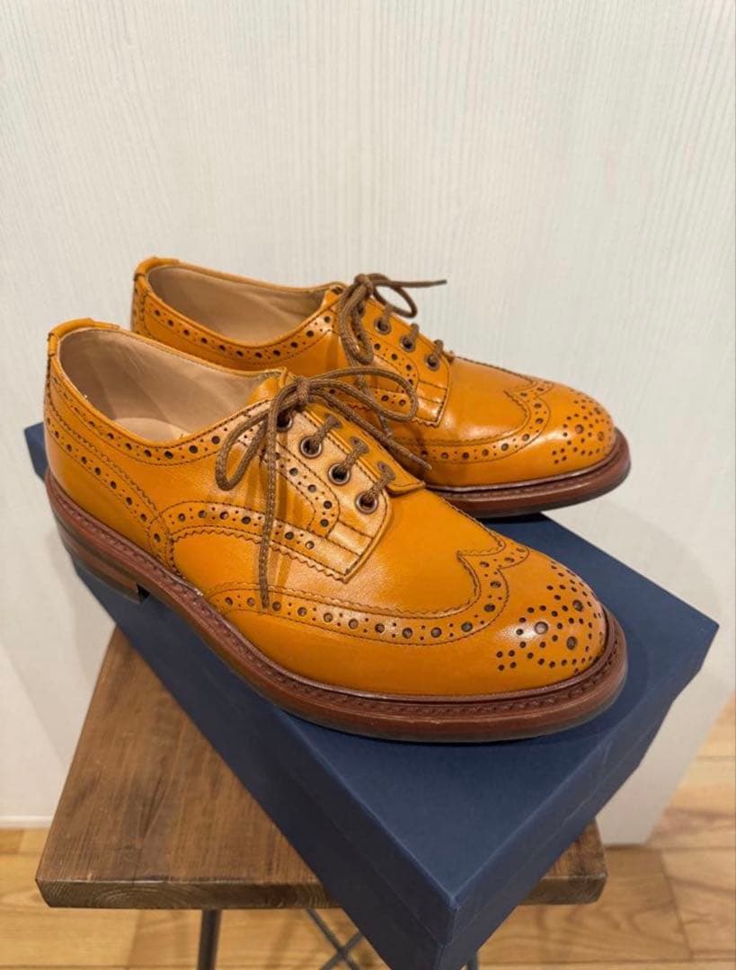 【超美品】 Triker's トリッカーズ バートン エイコン #6ハーフ