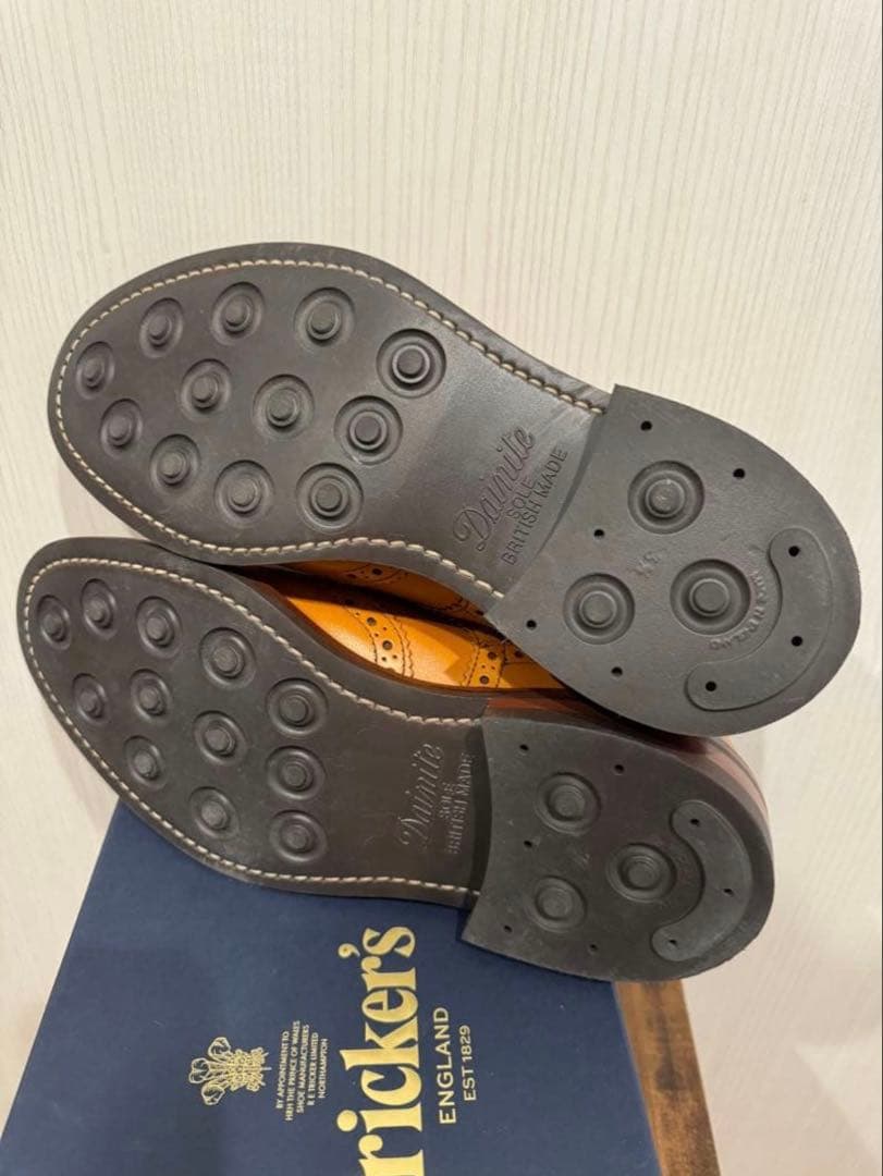 【超美品】 Triker's トリッカーズ バートン エイコン #6ハーフ