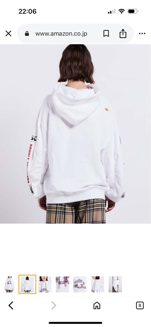 ダブルスタンダードクロージングコラボ ピンクパンサーパーカー