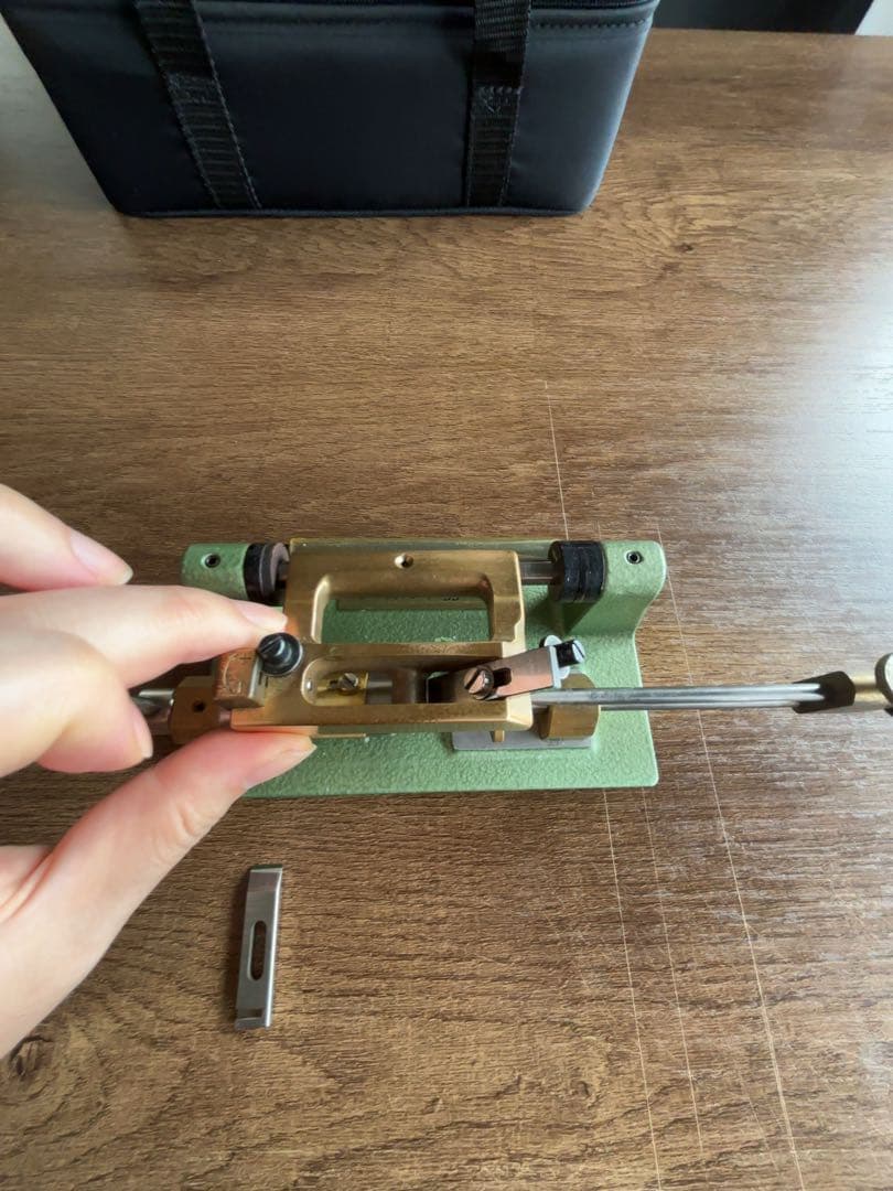 リーガー　リードメーキングマシン　替刃・各種スクレープ調整板付