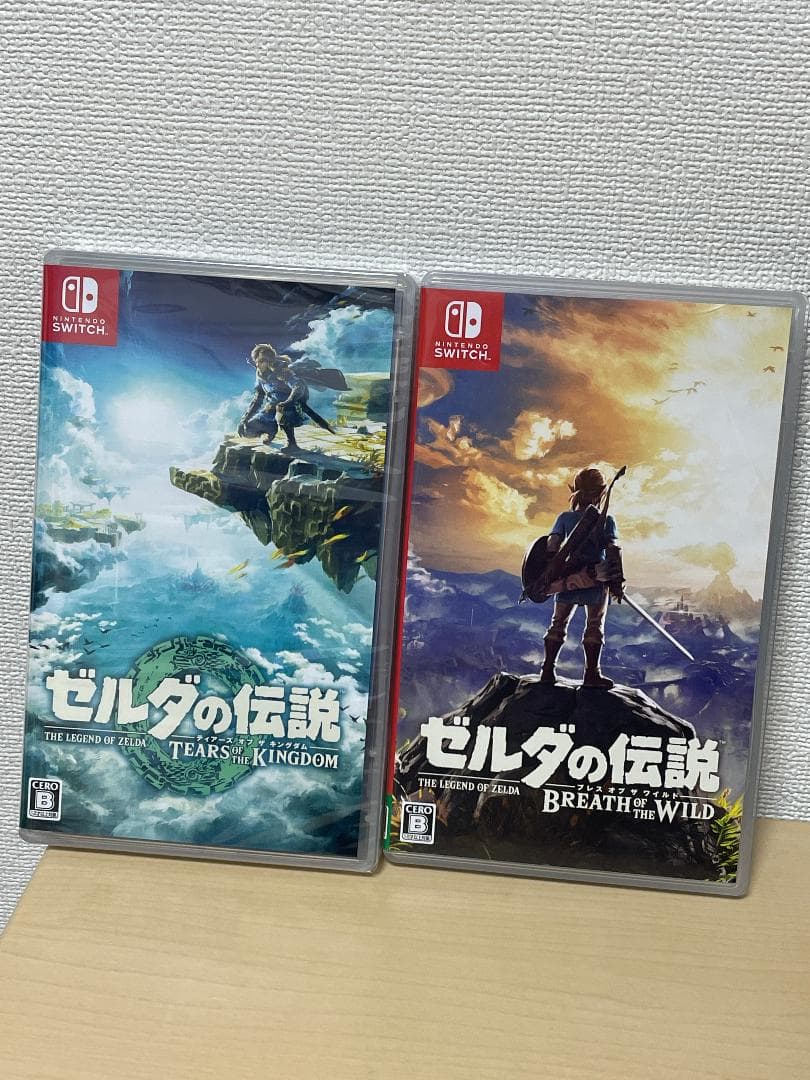 ゼルダの伝説　ブレスオブザワイルド　ティアーズオブザキングダム　２本セット