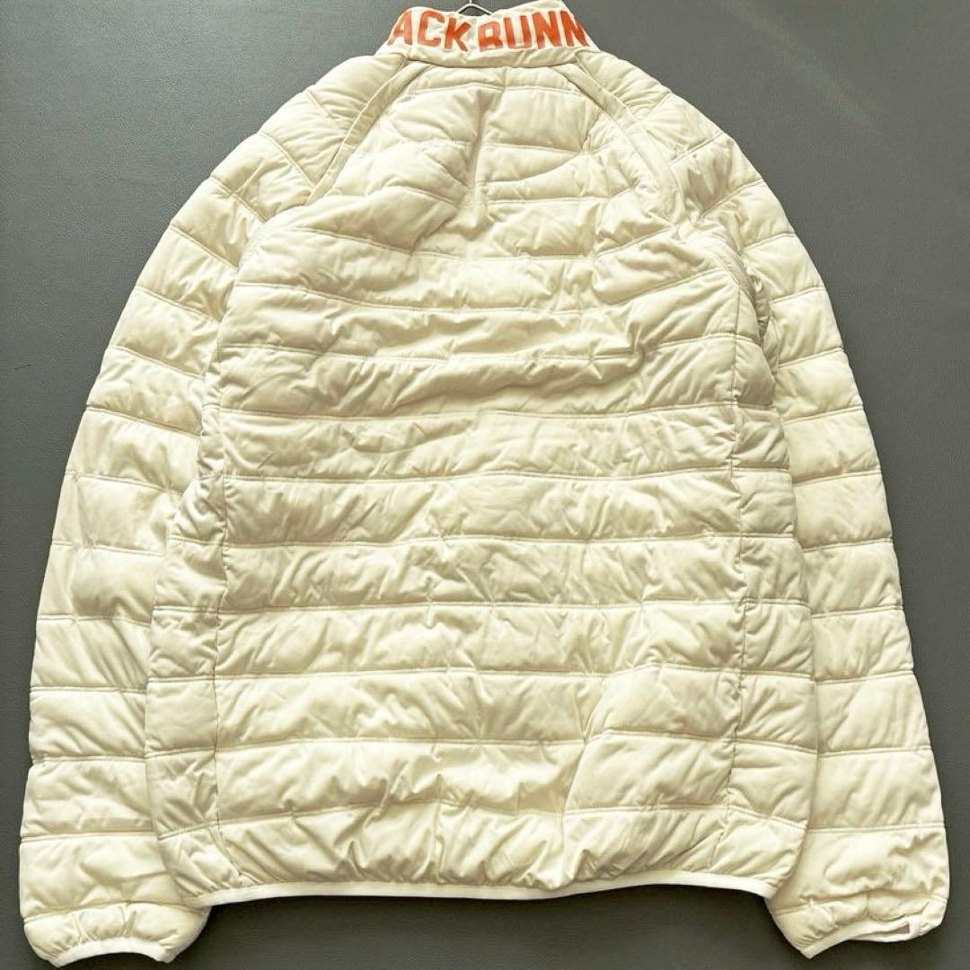 【2WAY】ジャックバニー 中綿ジャケット XL ベスト ホワイト ゴルフ 軽量