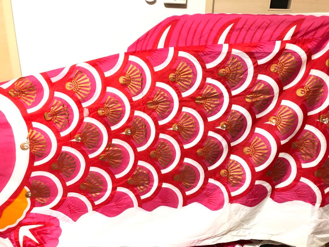 鯉のぼり　キング印　金太郎　7m 7m 6m 5m 計4本　カネボウナイロン