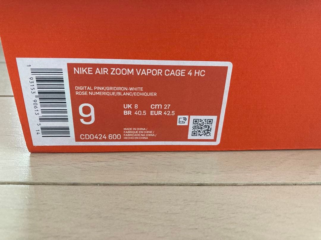 シューズ(男性用) NIKE AIR ZOOM VAPOR CAGE 4 HC 27cm