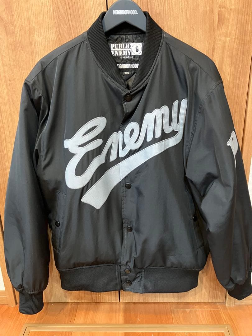 ジャケット・アウター neighborhood PUBLIC NEMY BASEBALLJACKET